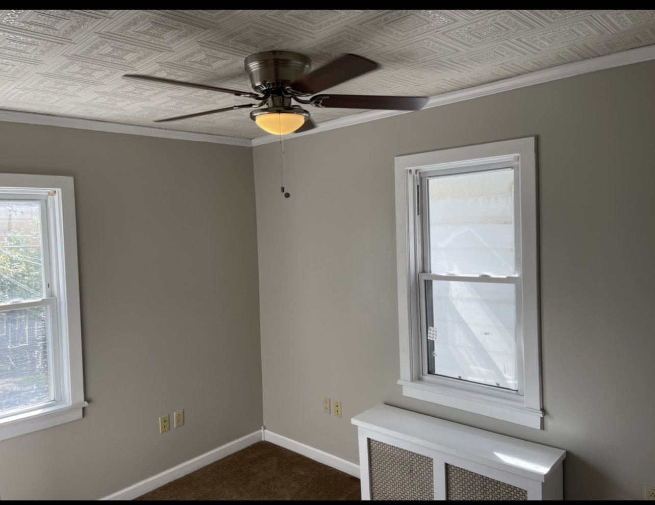 Penn Avenue front-house bedroom in Green Ridge, Scranton, after updates, photo 3