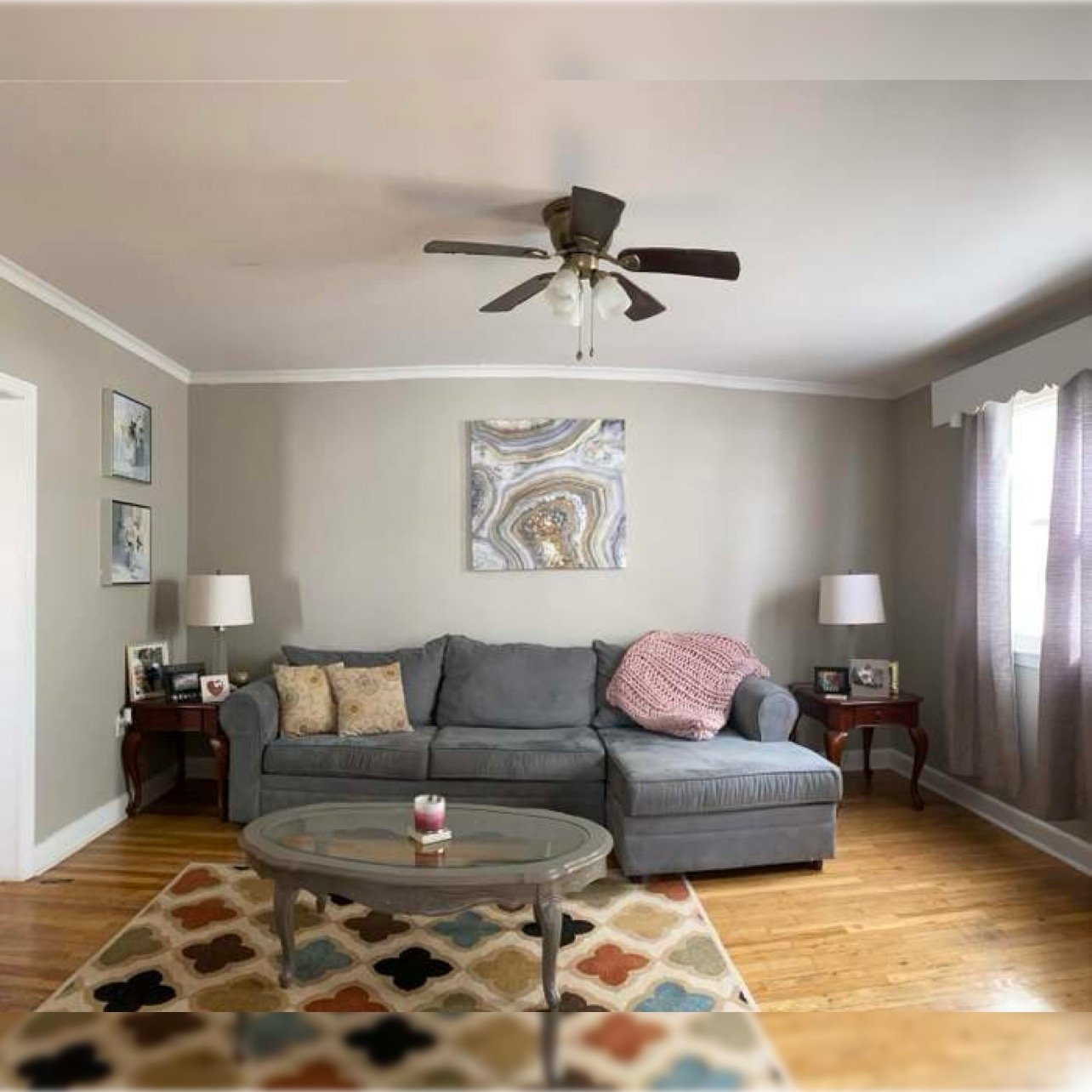 South Webster Avenue three-unit living room in Scranton at purchase, photo 12